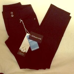 NWT ExOfficio Travel Pant in Dark Gray